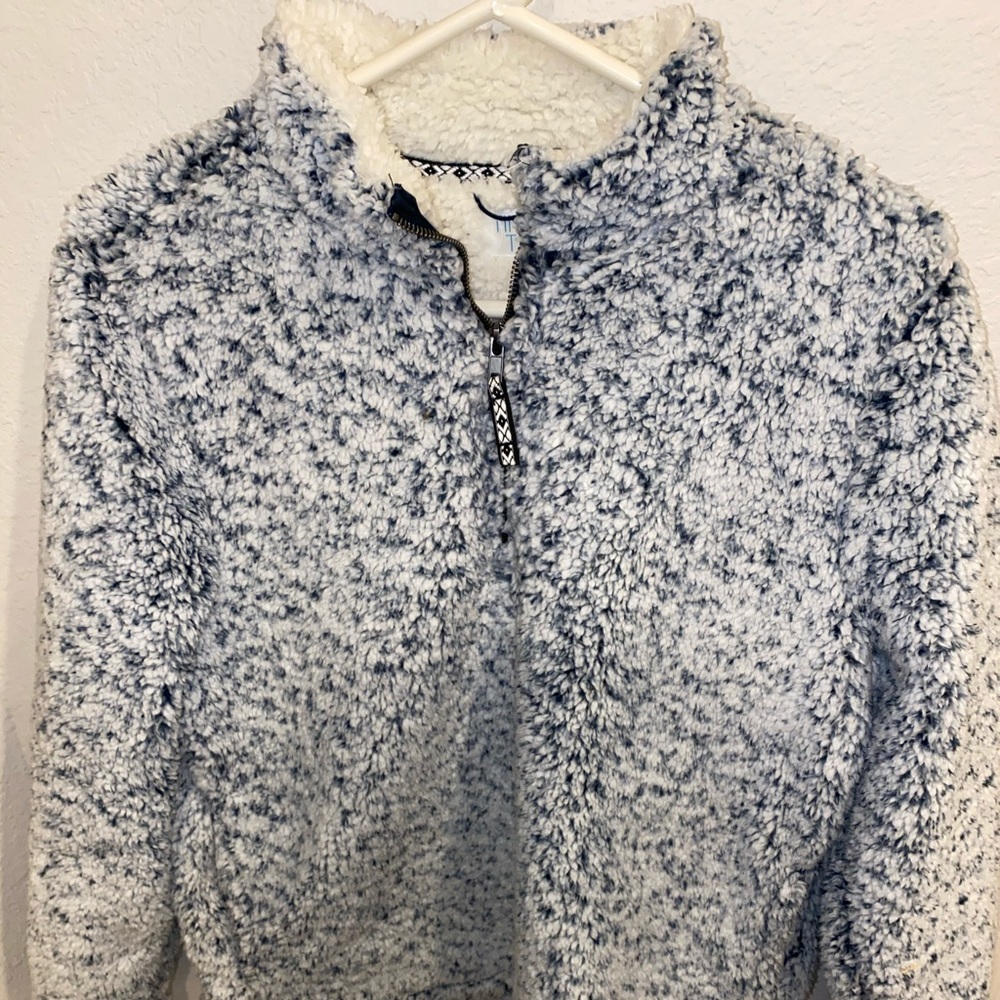 Quarter zip Sherpa
